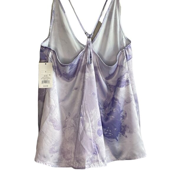 Stars Above Silky pajama top lavender marble print - Picture 3 of 5